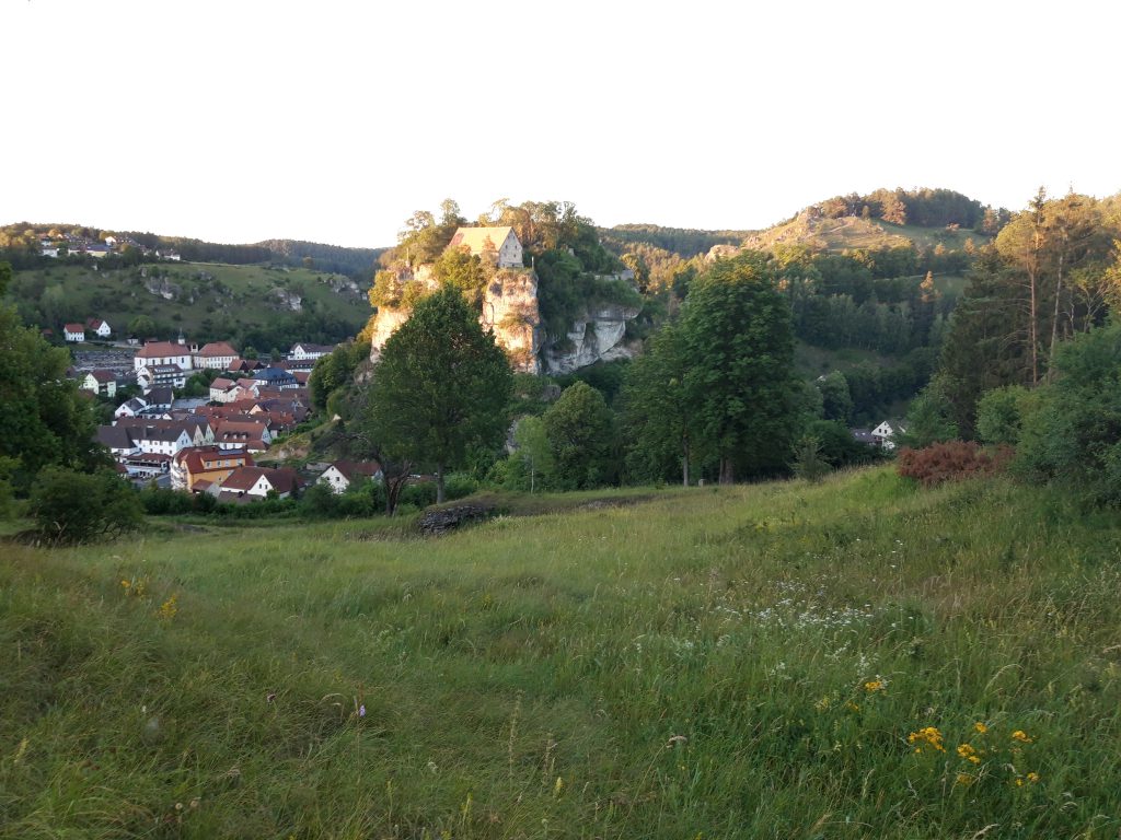 Burg Pottenstein aus Süden