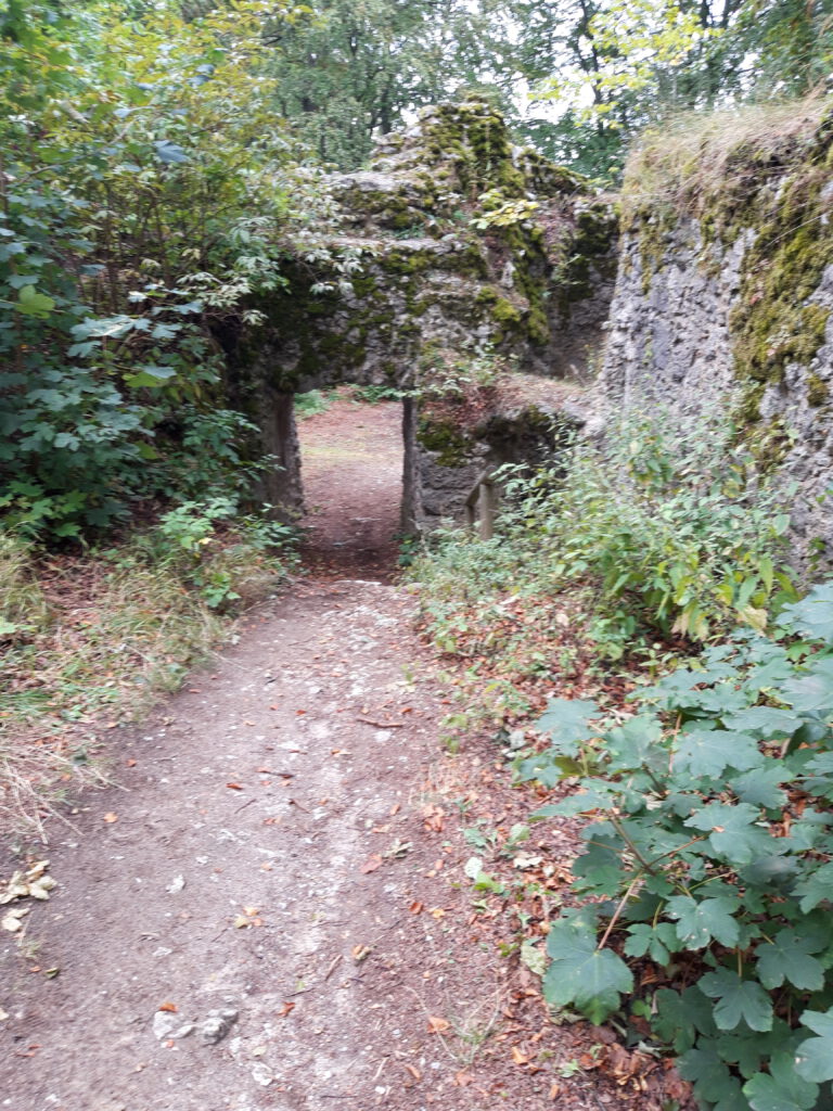 Zugang zum Inneren der Burg