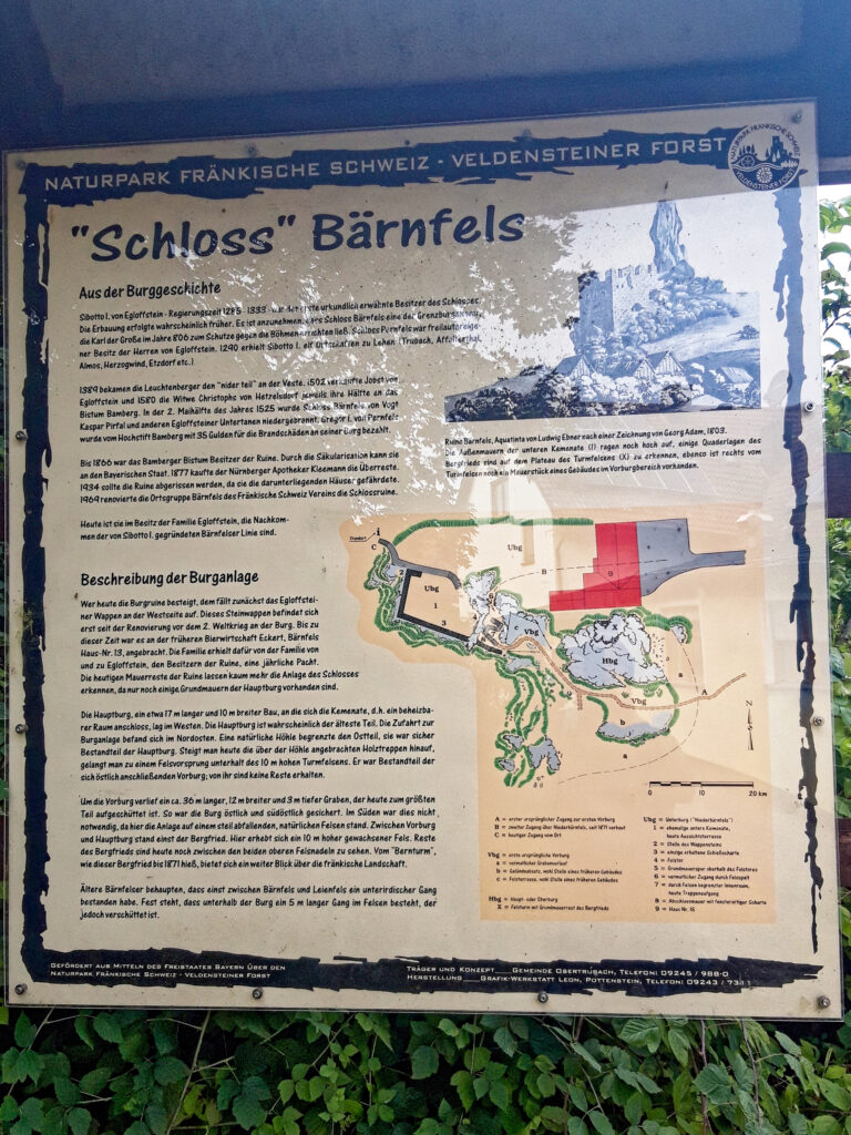 Geschichte Schloss Bärnfels